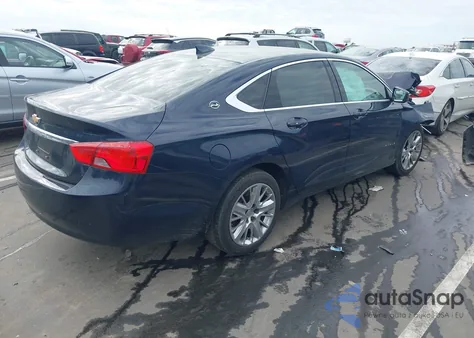 2018 Chevrolet Impala 1Fl из США, поврежденный, VIN 2G11X5SA9J9114792